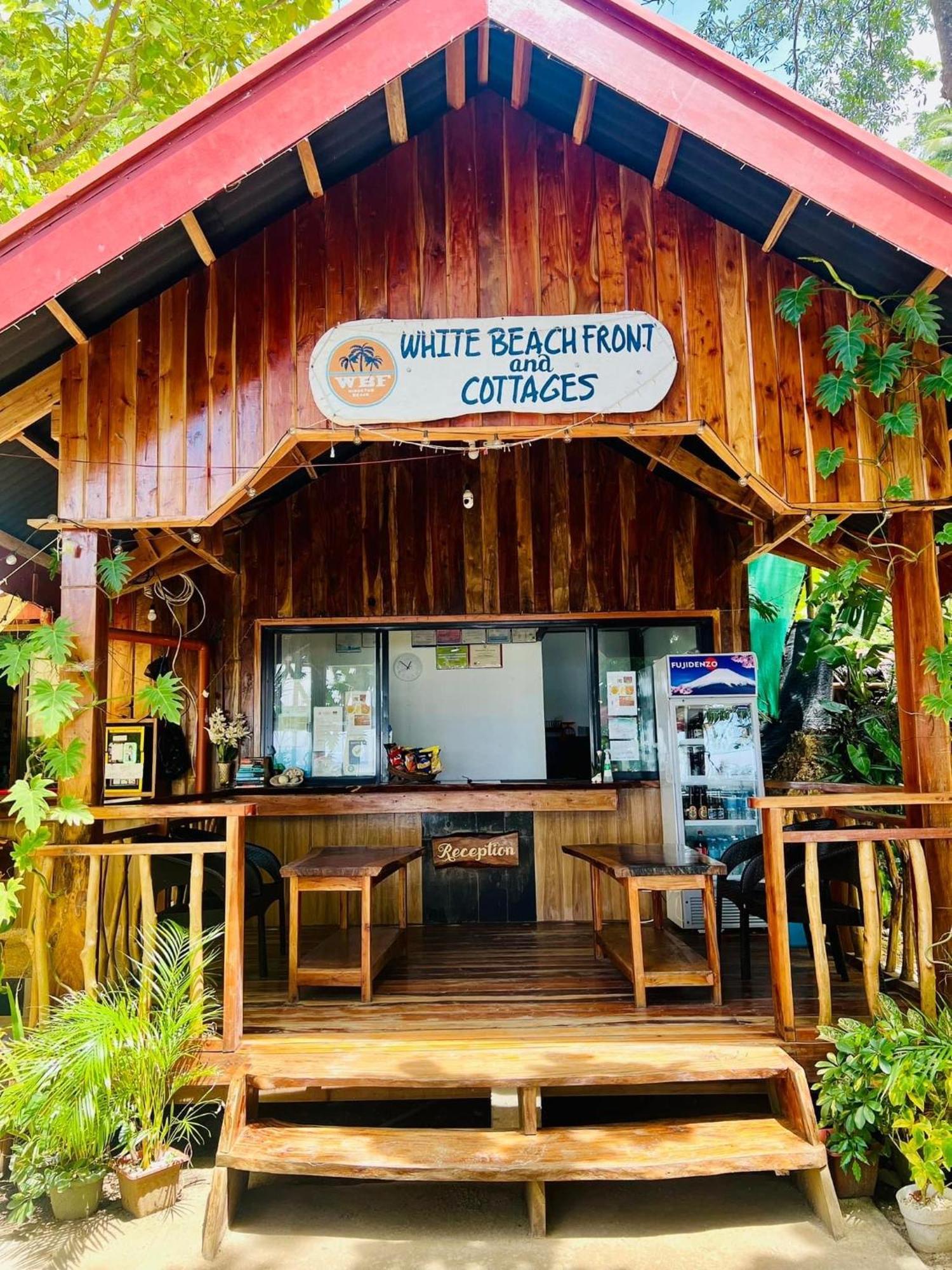 White Beach Front And Cottages Buruanga Esterno foto